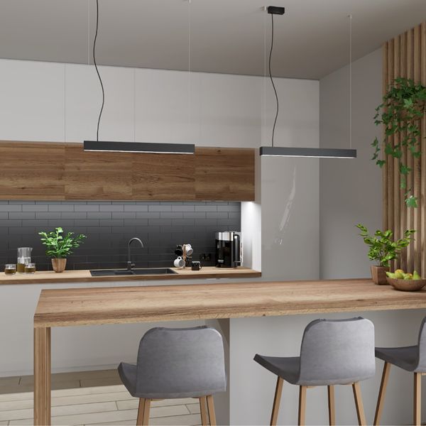 Plafon PINNE 200 czarny 4000K zdjęcie 12