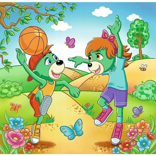 Puzzle 3W1 Poznaj Trefliki 34872 na Arena.pl