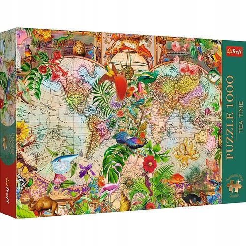 PUZZLE 1000 PREMIUM ANTYCZNA MAPA ŚWIATA 12077 na Arena.pl