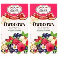 Malwa Herbatka owocowa 40 g (20 x 2 g) x 2 sztuk