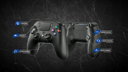 kontroler do ps4/pc pad flashfire bluetooth p201bk - czarny na Arena.pl