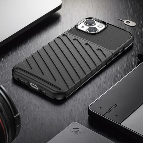 pancerny pokrowiec etui na iphone 14 plus thunder case - czarny na Arena.pl