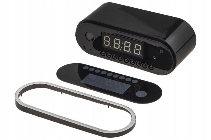 Zegar Z Ukrytą Kamerą / ZEGAREK SZPIEGOWSKI UKRYTA MINI KAMERA TRYB NOCNY zdjęcie 6