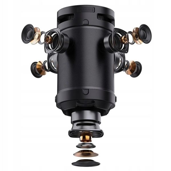 GŁOŚNIK BLUETOOTH PRZENOŚNY MANTA XBASS 360 100W TWS USB MP3 WODOODPRONY zdjęcie 11