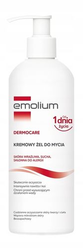 Emolium Dermocare Kremowy Żel Do Mycia 400 ml x2 na Arena.pl