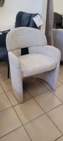 FOTEL SZARY TKANINA STRUKTURALNA 84/63/62