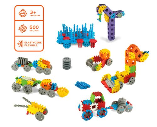 MINI WAFFLE - KARTON 500 SZT. KONSTRUKTOR na Arena.pl
