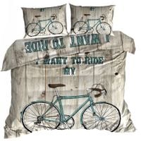 Pościel 3D bawełna satyna 200x220cm ROWER