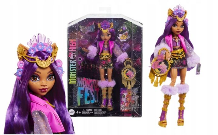 Monster High Clawdeen Wolf MATTEL HXH80 zdjęcie 1