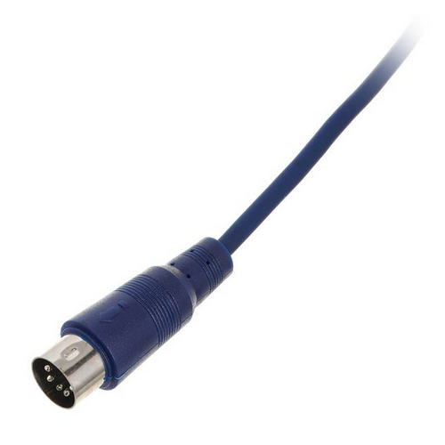 Kabel przewód audio sygnałowy MIDI DIN 5 pin 5 m the sssnake SK366-5-BLU na Arena.pl