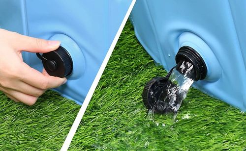 BASEN BRODZIK DLA PSA ZWIERZĄT NA LATO 80 x 30 cm na Arena.pl