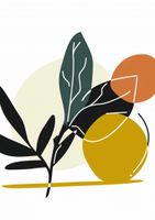 Plakat 59,4x84,1cm Elegancka Flora