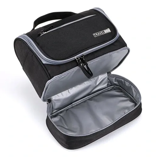 POJEMNA KOSMETYCZKA KUFEREK MĘSKA PODRÓŻNA HACZYK zdjęcie 10