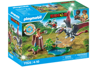 Playmobil Dinos Stacja badawcza dla dinozaurów Dimorfodonów Zestaw figurek