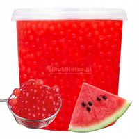 Kulki do Bubble Tea ARBUZ 3,4 kg | Popping boba kawior o smaku owocowym