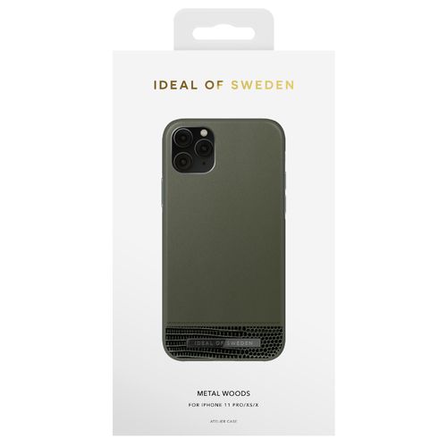 Etui iDeal of Sweden Atelier Unity iPhone 11/XS/X Pro zielone na Arena.pl