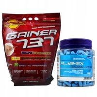 ZESTAW MEGABOL GAINER 737 3000g + PLASMEX 350 KAPS