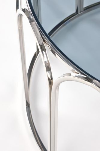 Stolik kawowy Viola dymiony /chrom na Arena.pl