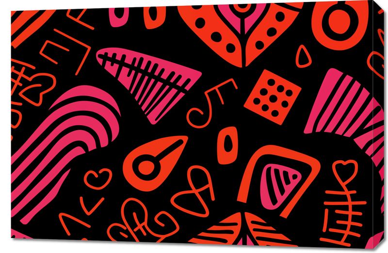 Obraz 90x60cm Rytm Wzorów zdjęcie 1