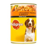 Pedigree z kurczakiem i marchewką w galaretce Karma pełnoporcjowa 400g