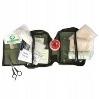 Apteczka pierwszej pomocy z wyposażeniem first aid Mil-tec duża olive