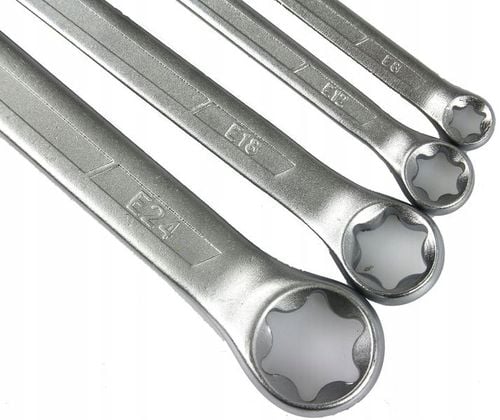 klucze oczkowe torx 4-ele (e6 - e24) / blister na Arena.pl