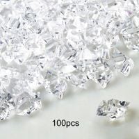 Dekoracyjne kruszone skały lodowe: 100 szt. na imprezy