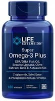 Life Extension - Super Omega-3 Plus, 120 kapsułek miękkich