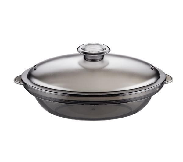 Parowar Amica PT3012 900W 10,8L 3 Pojemniki Wyświetlacz Timer Biały zdjęcie 4