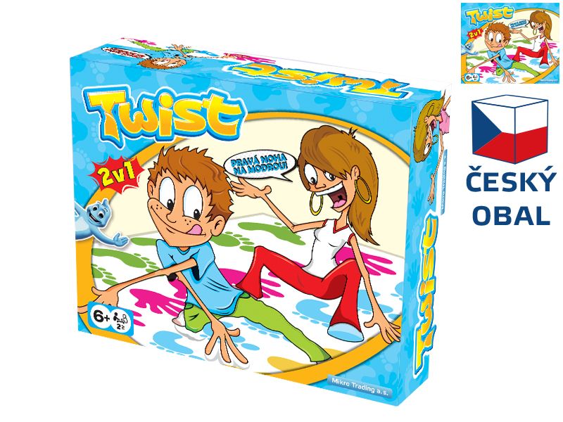 Společenská hra Twist  6+ v krabičce zdjęcie 2