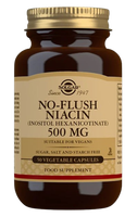 SOLGAR No-Flush Niacin (Inositol Hexanicotinate) (50 kaps.)