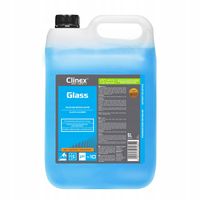 Clinex Glass - Płyn do mycia szyb luster stali nierdzewnej kryształów - 5 L