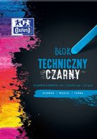 blok techniczny a4/10k czarny oxf 400093231 a'20