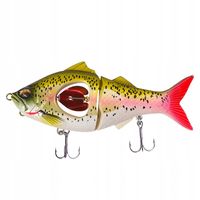 PRZYNĘTA WOBLER XXL na SZCZUPAKA SUMA Obrotowy WAHADŁO 13,5 cm 35g