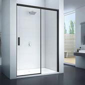 Drzwi prysznicowe przesuwne cichy domyk MSV250 B SWISS MEYER 140 cm