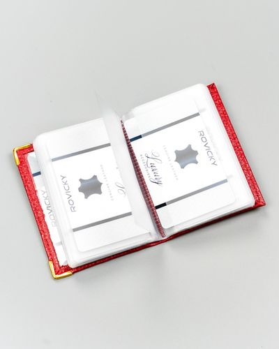 etui na karty skórzane 302-bl-red na Arena.pl