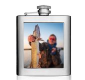 Piersiówka Szczupak 240 ml Dan Barmore dla wędkarza