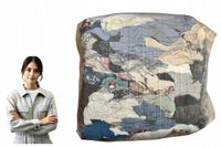 Czyściwo Szmatki Bawełniane Przemysłowe Pocięte Kolorowe 100% Bawełna 10KG