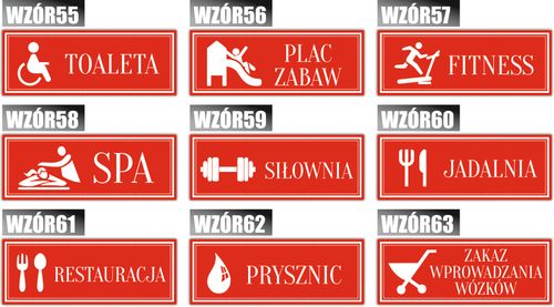 Tabliczka Grawerowana na drzwi TOALETY na Arena.pl