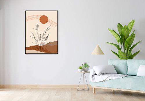 Plakat 75x100cm Złote Źdźbła na Arena.pl
