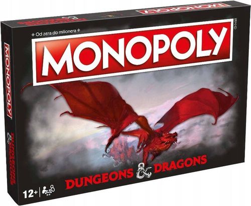 Monopoly RPG D&D PIĘKNA gra planszowa oryginał POLSKA EDYCJA KOLEKCJONERSKA na Arena.pl