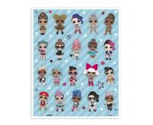 Naklejki Laleczki LOL Surprise, 80 szt.