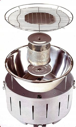 Automatyczny Grill Węglowy Bezdymny +Torba + Baterie na Arena.pl