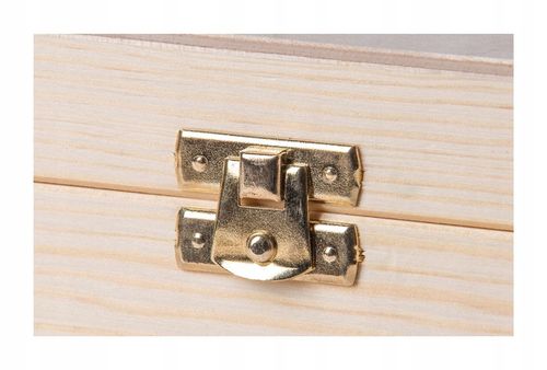 SKRZYNKA DREWNIANA PUDEŁKO Kufer Pojemnik 30x20 ORGANIZER DO DOMU DECOUPAGE na Arena.pl