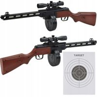 KARABIN PISTOLET NA KULKI PEPESZA 70CM LASER 6MM