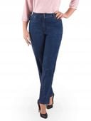 Spodnie jeansowe jeansy damskie proste wysoki stan 2XL XXL