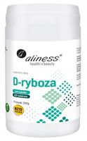 ALINESS D-Ryboza CZYSTY Cukier KETO w proszku 200g