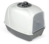 Zamknieta kuweta dla kota KRONO PLUS GREY 52x39x39cm