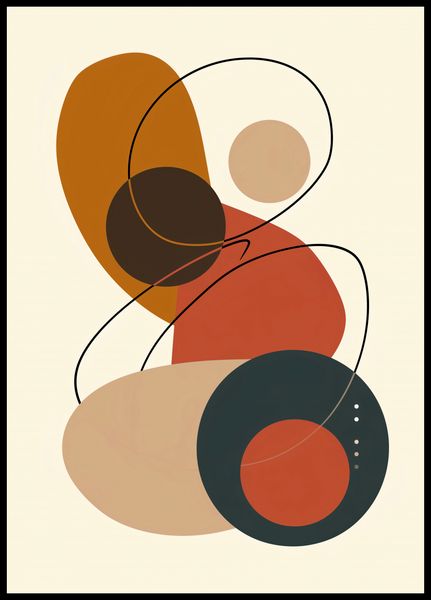 Plakat 64x90cm Geometria Harmonii zdjęcie 2