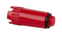 korek prób szczelności 1/2' czerwony - dps.cz-1/2